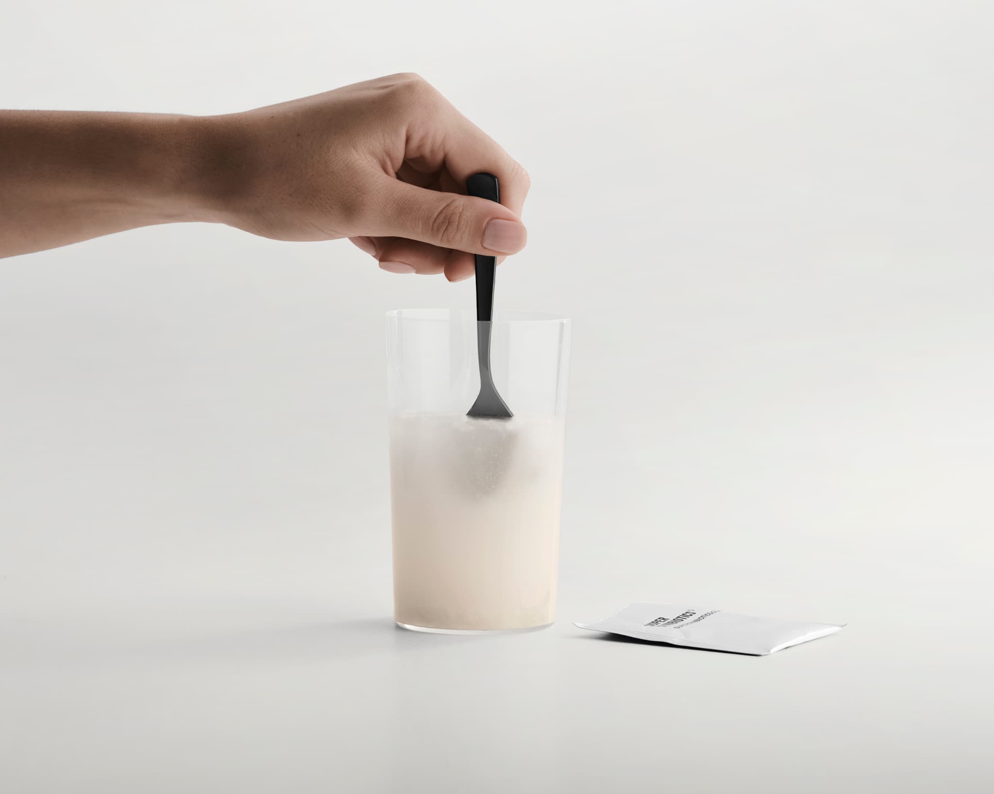 Synbiotika i pulver och påse