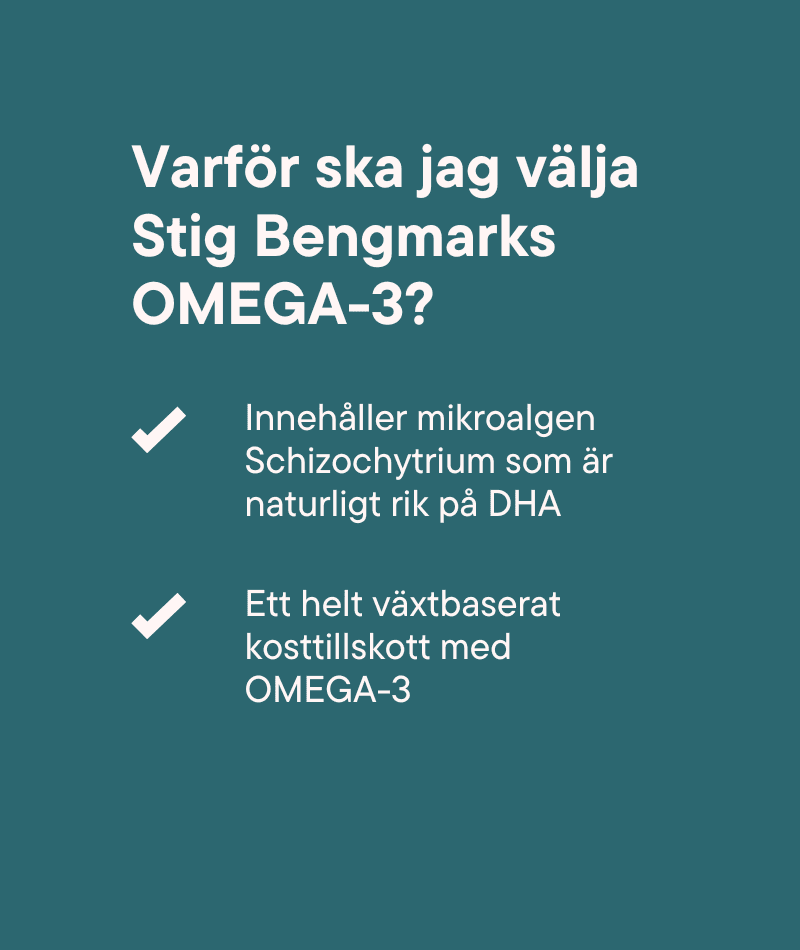 Stig Bengmarks kosttillskott med omega-3