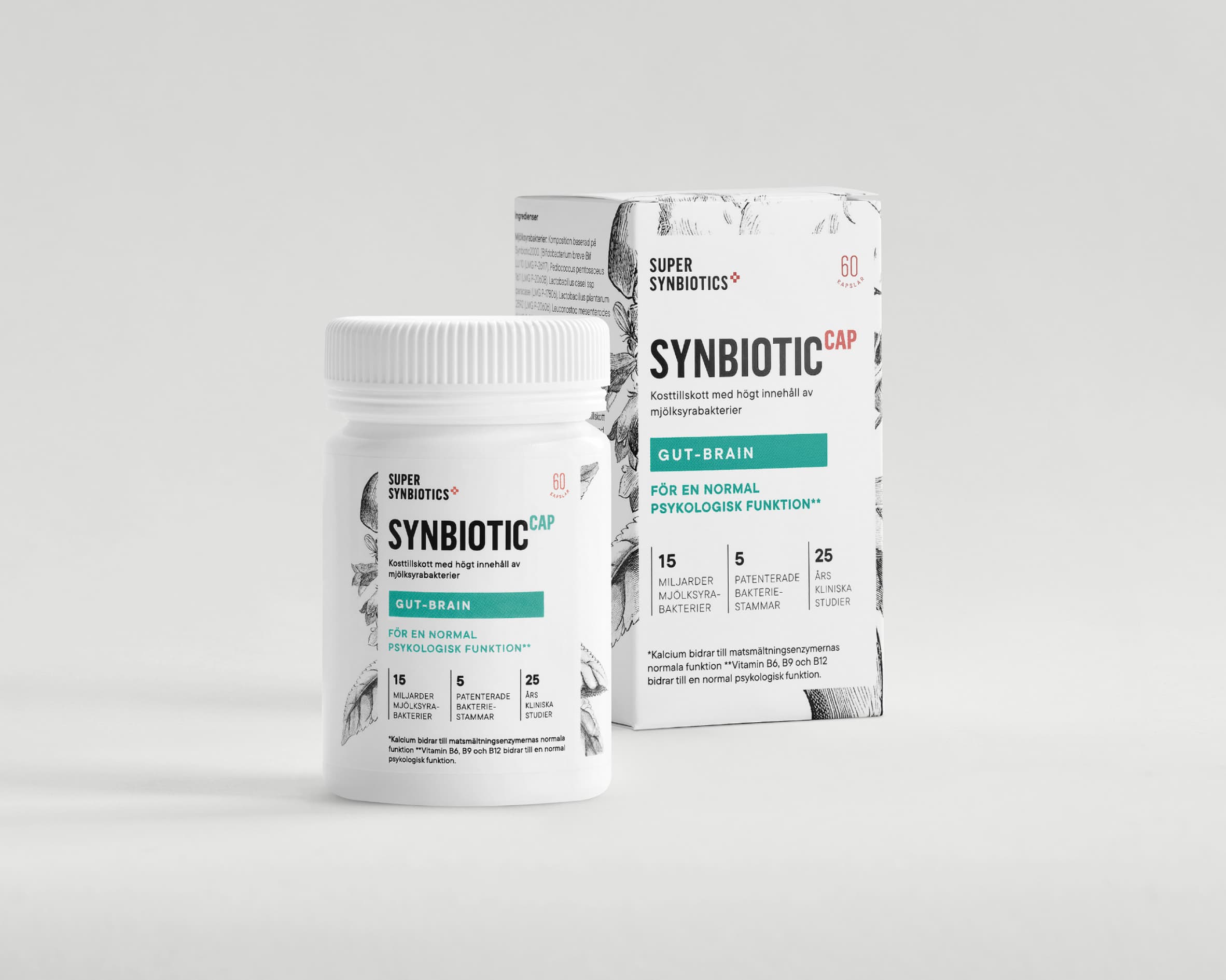 Synbiotic Cap Gut-Brain Box